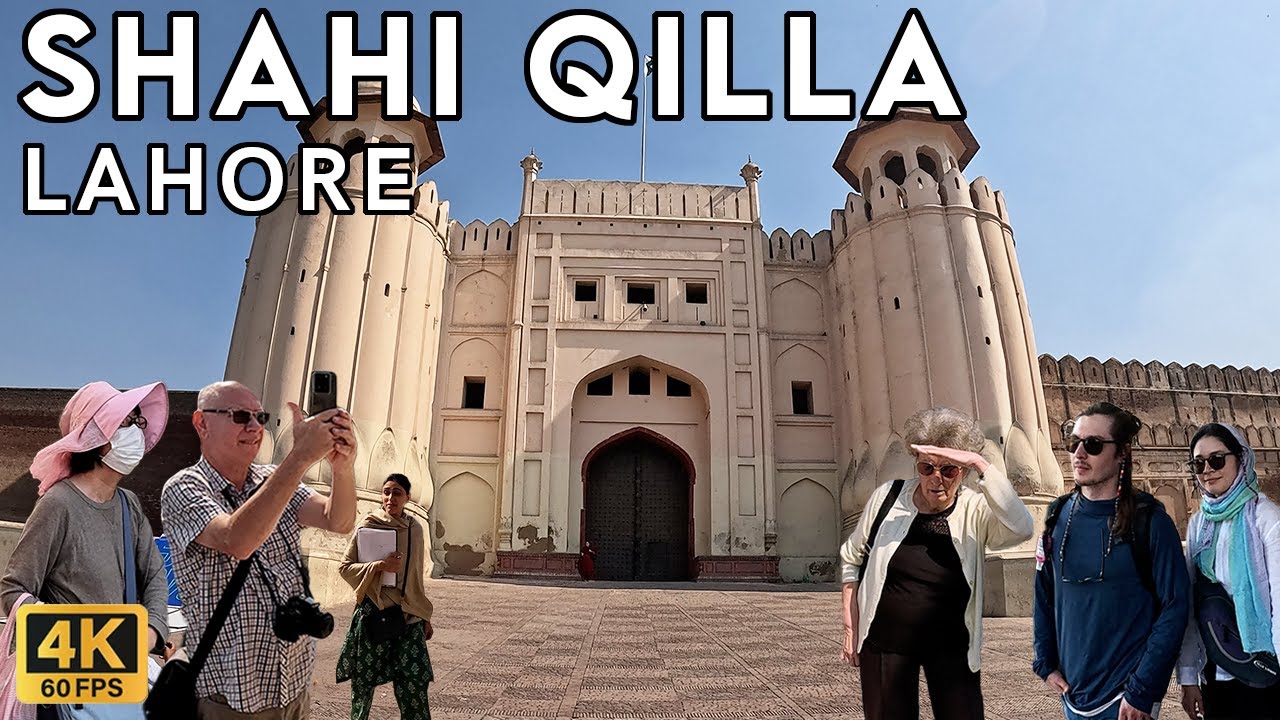 Shahi Qilla Lahore: A 4K Journey Through Mughal Majesty & History - Walking Tourist 4K