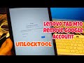 Lenovo Tab M10 (3nd), (tb328fu, tb328xu). Remove Google account, Bypass FRP. UnlockTool.