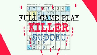 Full Game Play Killer Sudoku l Sudoku Indonesia screenshot 2