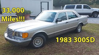 33,000 Mile 1983 Mercedes 300SD!!!