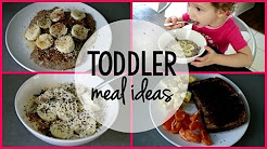 TODDLER MEAL IDEAS | Healthy Breakfasts for Kids