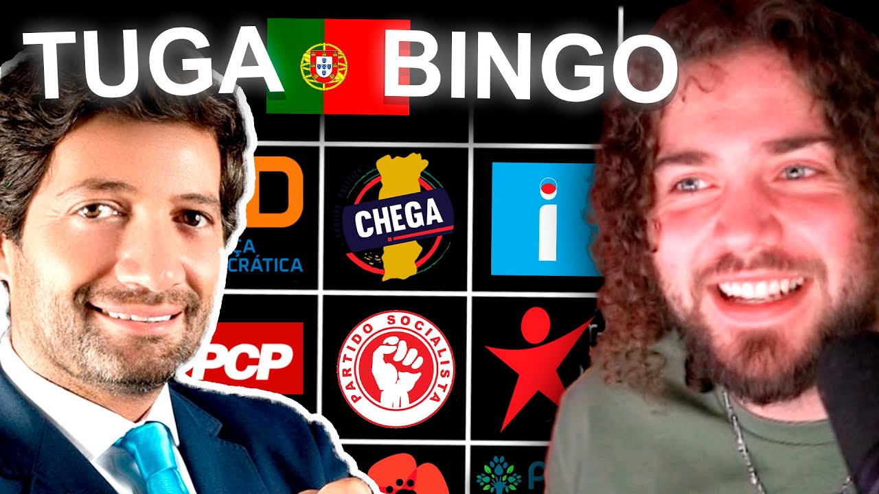 OS PORTUGUESES VÃO VOTAR EM QUEM? - TUGA BINGO