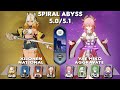 Spiral Abyss 5.0/5.1 | C0 Xilonen National & C0 Yae Miko Aggravate | Floor 12-9⭐| Genshin Impact