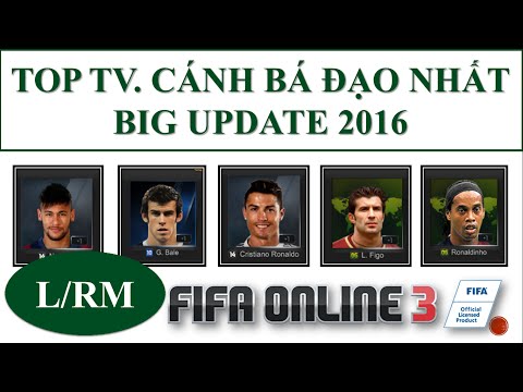 I Love FO3: Big Update Roster Fifa Online 3 SS15 2016: Top Tiền Vệ Chạy Cánh Hay Nhất #2