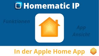 Homematic IP in HomeKit! What features are available in the Apple Home app? What's possible? screenshot 5