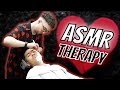 Heartbreak therapy relaxing asmr barbershop shave