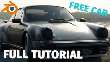 Blender Beginnersanimatietutorial: ontvang gratis auto
