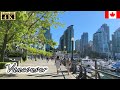 🇨🇦【4K】Vancouver Summer Walk -  Seawall Water Walk (June, 2021)