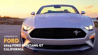 America’s favorite sports car gets even more style and technology
for 2019 thanks to the revival of legendary mustang gt california
special, new features...