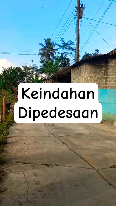keindahan alam dikampung #desa #alam #indah #ytshorts #explore #qoriinternasional #suaramerdu #sisi