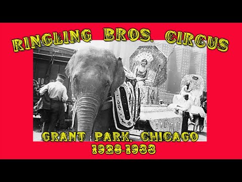 Ringling Bros Circus Chicago Circa 1928-33