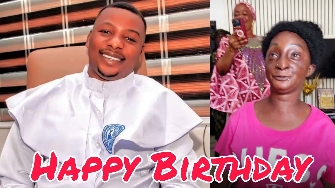 WOW, SEE HOW AUNTY RAMOTA SURPRISES AGBALA GABRIEL IN HIS BIRTHDAY