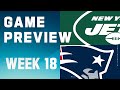 New York Jets vs. New England Patriots | 2023 Week 18 Game Preview