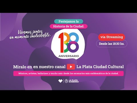 La Plata 138 Aniversario