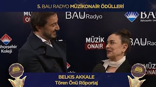 Belkıs Akkale Bilim Yuvası Olan Bu Yerden Ödül Almak Çok Gurur Verici. Müzikonairödülleri