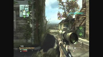 Mw3 ( 180 No Scope - S&D Final KillCam )