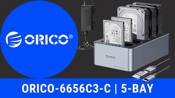 Unboxing & Review - ORICO 6656C3-C | 5-Bay Aluminum HDD Dock