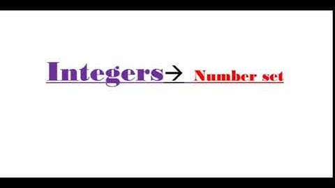 Class-7 | INTEGERS INTRODUCTION | AP | TS