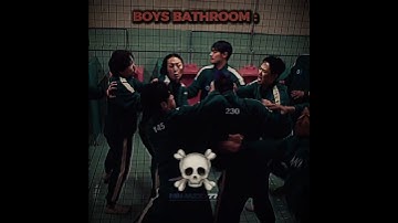 Girls Bathroom VS Boys Bathroom [Squid Game Skull Edit] - NinjaZX777