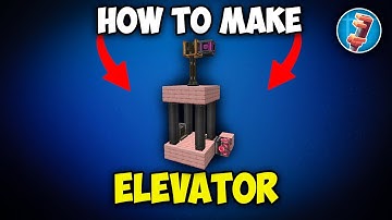 Hoe maak je een lift in Create Mod voor Minecraft