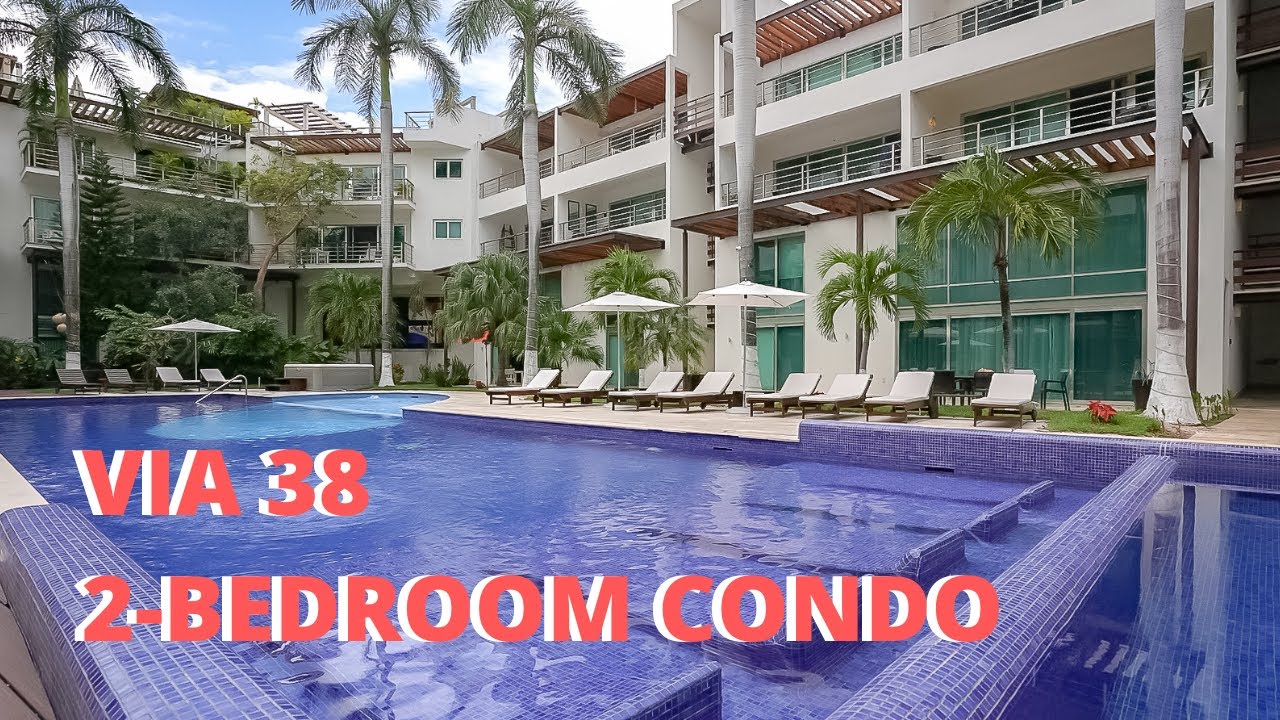 Via 38 2Bedroom Condo for Sale Playa del Carmen Real Estate YouTube