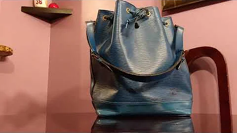 Louis Vuitton Noe GM Epi Toledo Blue