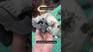 Making Timmy a real boy #welding #fabrication #machinist #maker #rftc #robotics #esp32 #raspi #skull