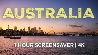 Australia in Motion | 1 Hour Screensaver with Time Lapse Videos
