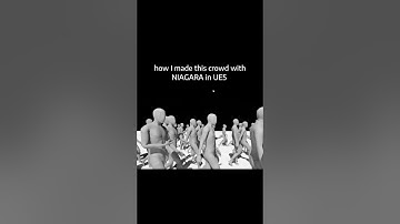 Animated Crowd in Unreal Engine 5 Using Niagara!