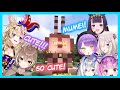 Hololive Reacts To Mumei's Berry House Made By Polka【Hololive Minecraft JP Server】