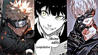 Anime edits Compilation✨️ // p2 // #mcrose1#anime#edits#animeedit