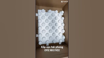 Xốp eps đúc cnc cực chính xác #xop #xopeps