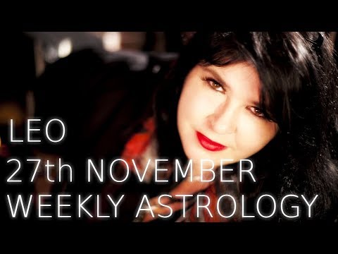 leo-weekly-astrology-forecast-27th-november-2017