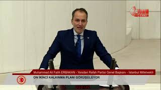 Genel Başkanımız Dr. Fatih Erbakan, TBMM Genel Kurulunda konuşmalarını gerçekleştirdi Resimi