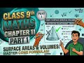 Surface Area of Cone|Class 9 Maths Chapter 11 |Surface Areas and Volumes Explained with Examples