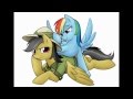 Mlp daring do x rainbow dash  daringdash 