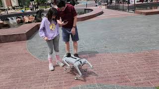 ROBOT DOG Playing at the SparkFEST event, Sugar Land, Tx. by downeaster11 50 views 1 year ago 9 minutes, 57 seconds