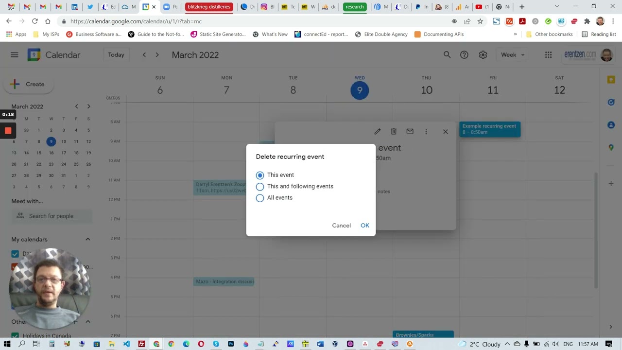 How To Remove A Recurring Event From Google Calendar YouTube How To Remove A Recurring Event From Google Calendar YouTube