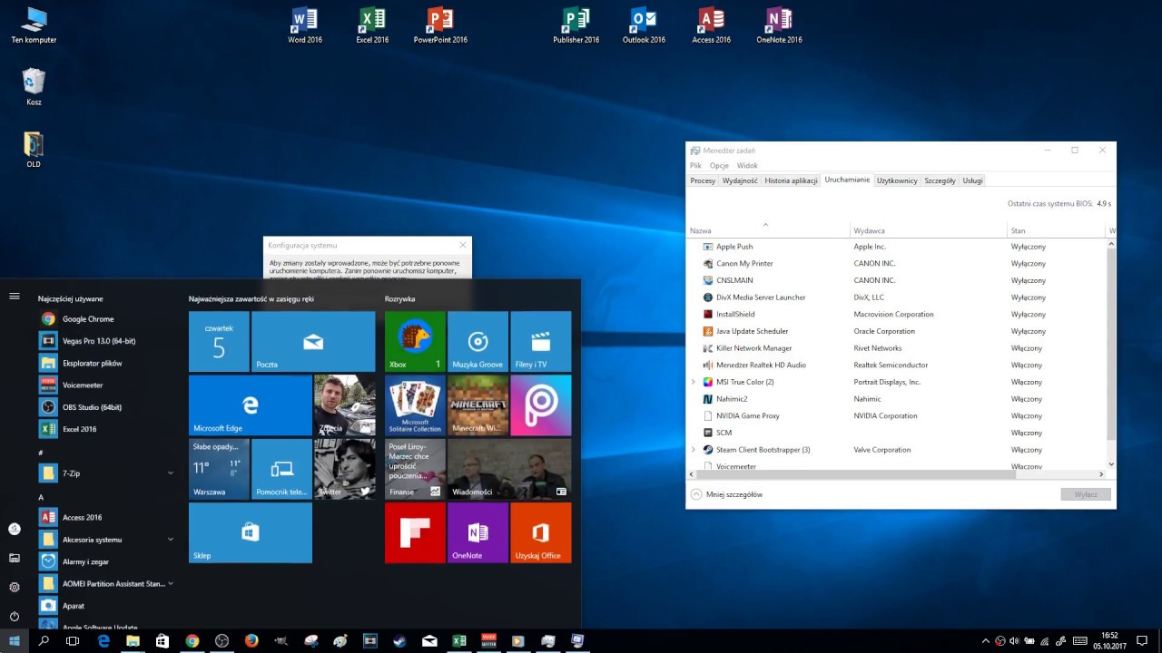 Update Jak wyłączyć AutoStart programów i usług Window 10? | ForumWiedzy