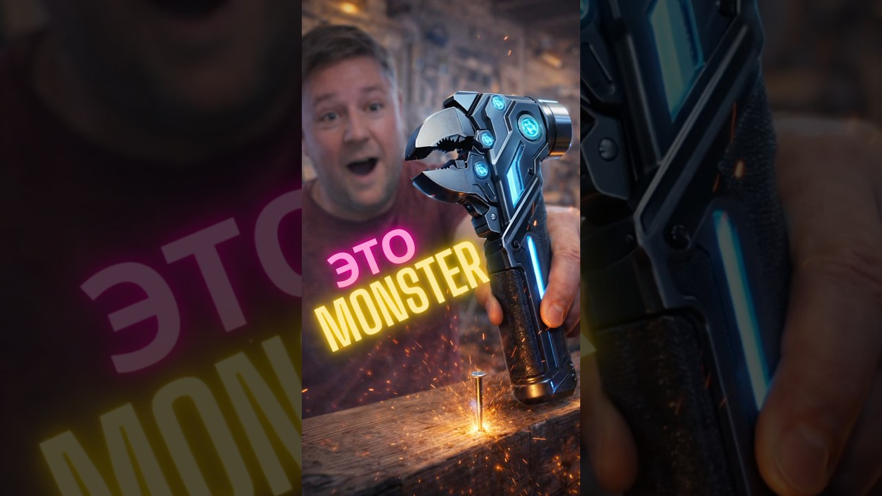 Молоток из будущего… я сначала не понял, как он работает 🔨