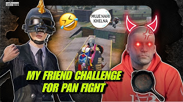 My Noob Friend Challenge Me For Pan Fight 🐺 | BGMI 1V1 Pan Fight With | Prime7 Gaming
