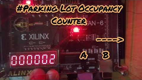 Parking Lot Occupancy Counter [FPGA]