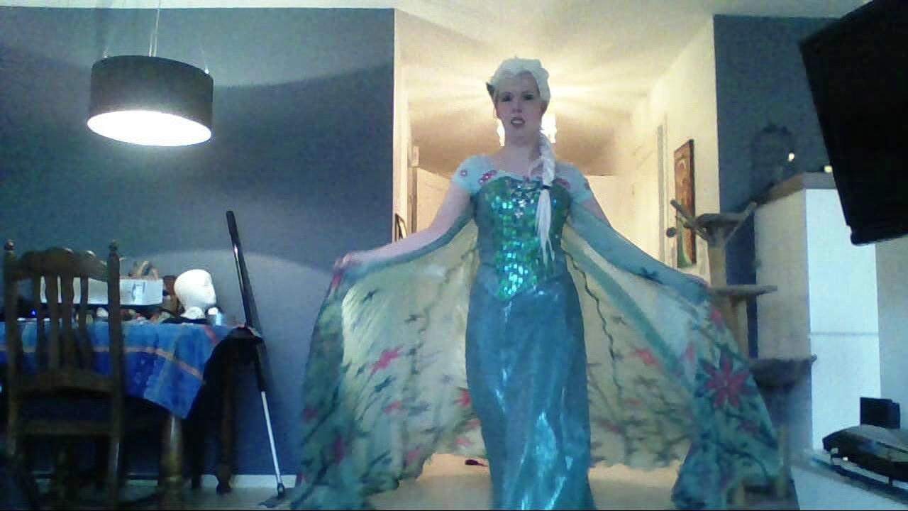 angel secret elsa costume