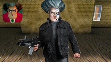 Scary Teacher 3D  Terminator New History Part 67 New Levels Gameplay Walkthrough (IOS ANDROID)