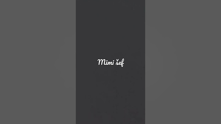 Mimi šéf edit