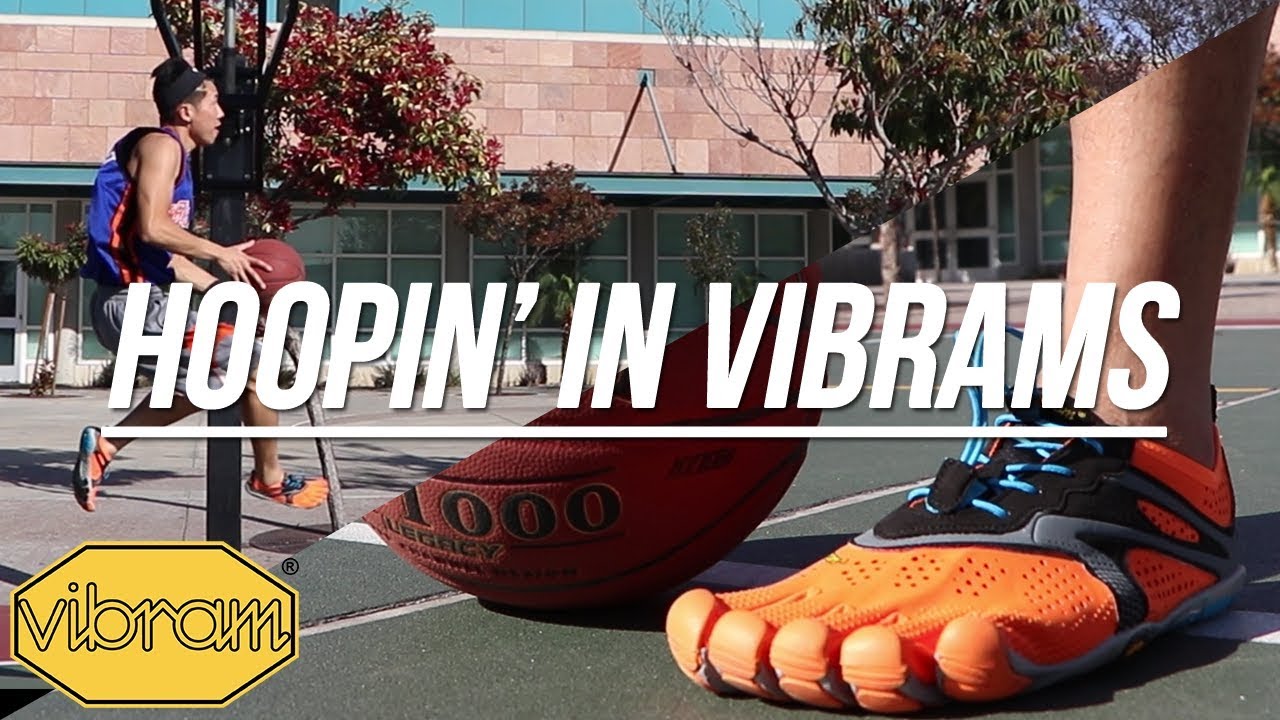 1v1 Playing Basketball in VIBRAMS 