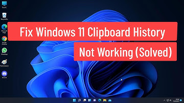 Fix Windows 11 Clipboard History Not Working (Solved)