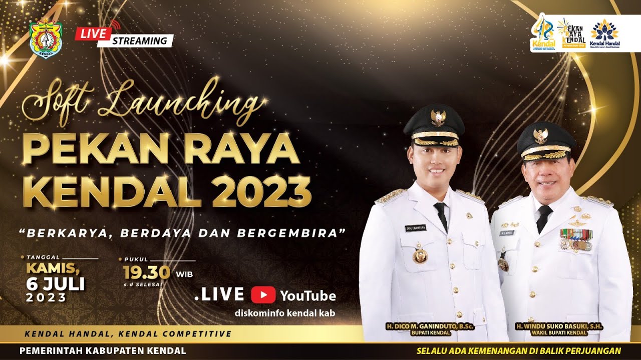 SOFT LAUNCHING PEKAN RAYA KENDAL 2023 - YouTube