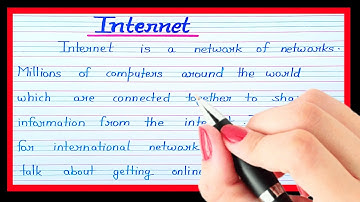 What is internet | Definition of internet in english | Short note on Internet | Essay on internet