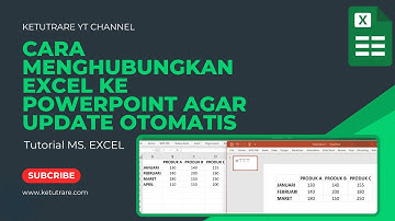 Cara Menghubungkan Excel ke PowerPoint Agar Update Otomatis